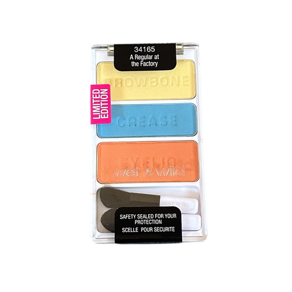 Wet n Wild A Regular at the Factory Coloricon Eyeshadow Trio Pop Art Ltd. Ed NWT